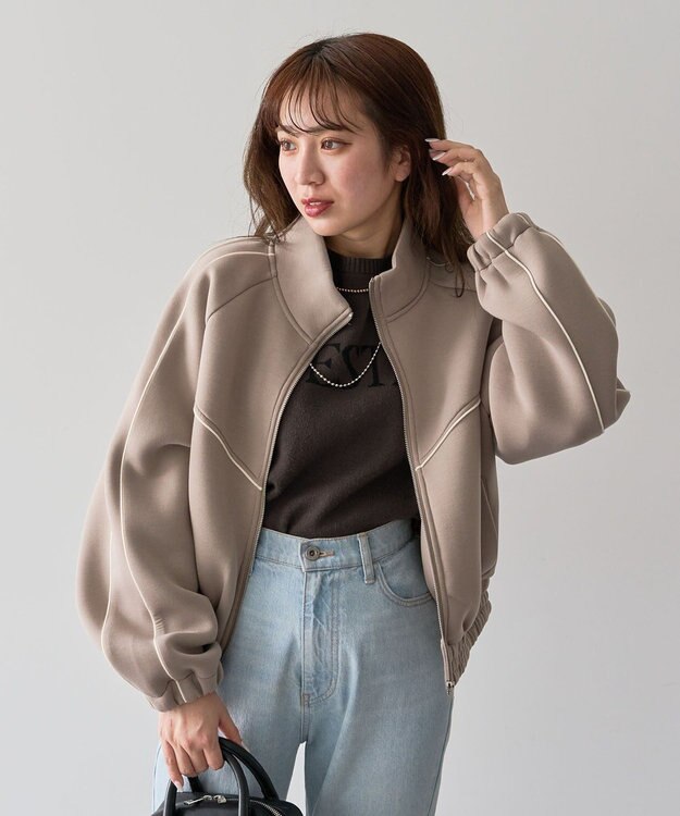 Green Parks ・ＳＵＧＡＲ　ＳＰＯＯＮ　ライントラックジャケット Mocha