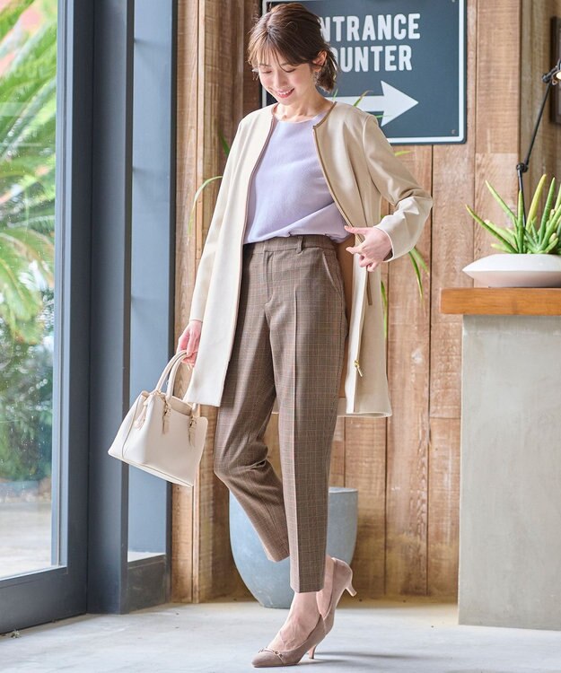 ANY SIS 【洗える】ドルマンスリーブ ニット ラベンダー