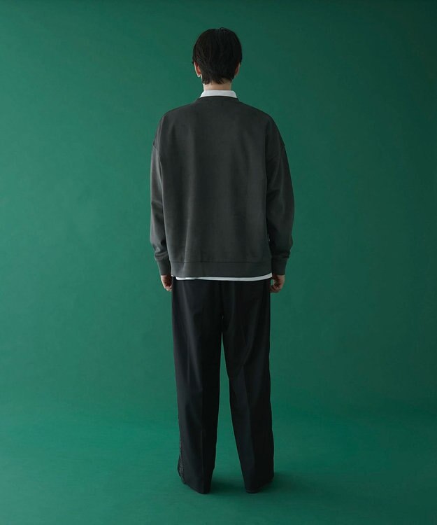 WEGO 【2点SET】フェイクスウェードアンサンブルプルオーバー ブラック中濃色