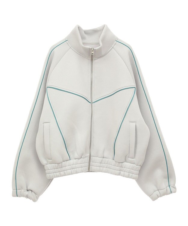 Green Parks ・ＳＵＧＡＲ　ＳＰＯＯＮ　ライントラックジャケット Light Gray