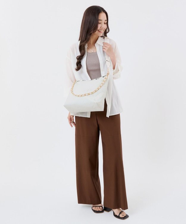 LeSportsac CHAIN MED ZIP SHOULDER/ルナキルトチェーン ルナキルトチェーン