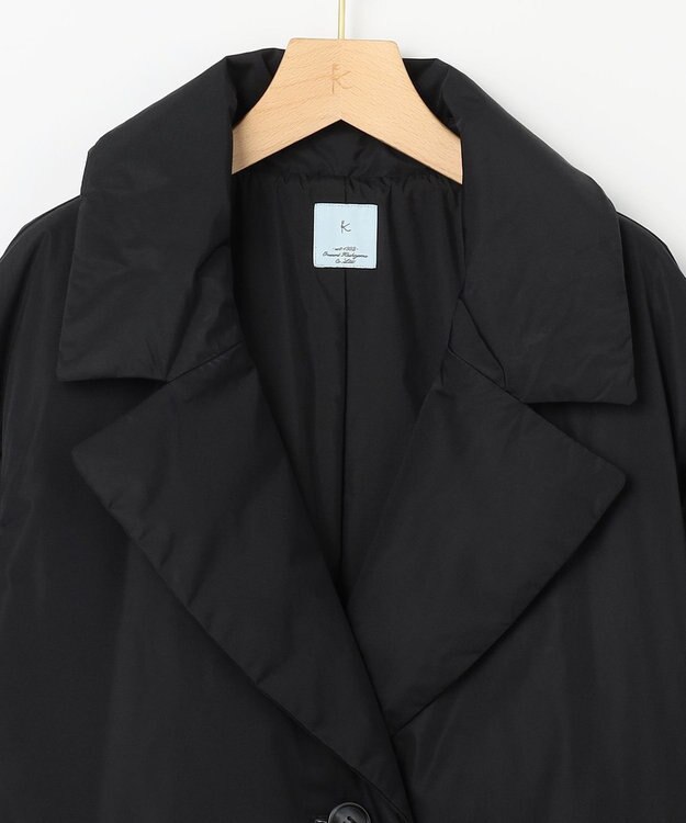 組曲 S ステッチレスライト ダウン ブラック系