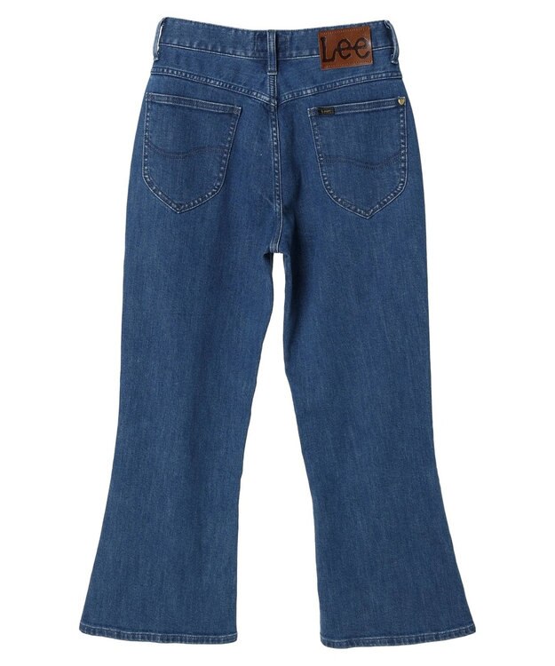 earth music&ecology Ｌｅｅ×ｅ．ｍ．ａ．ｅ．スリットフレアデニムパンツ Light Indigo