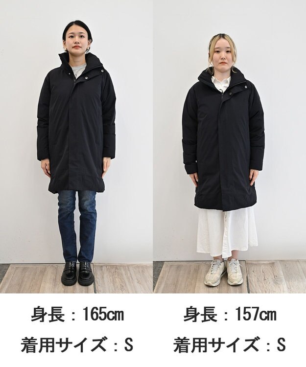 F/ACSION YUKIZURI ダウンコート BLACK