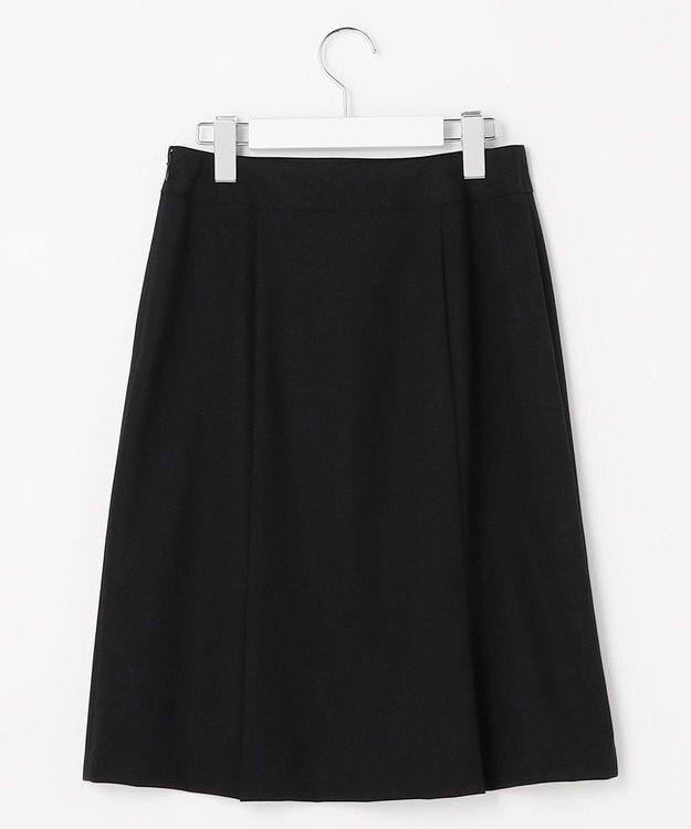 J.PRESS LADIES 【リクルート対応】セラータカームスキン スカート ブラック系