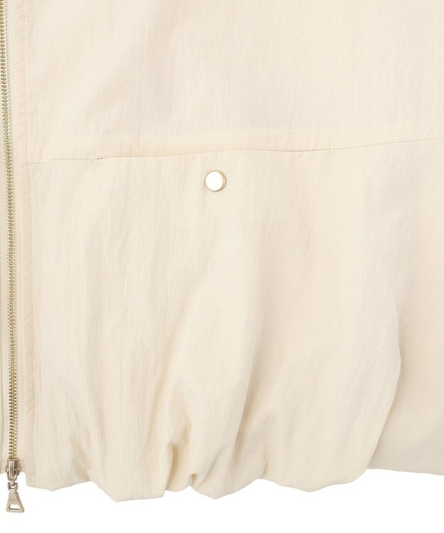 Green Parks ナイロンバルーンベスト Ecru