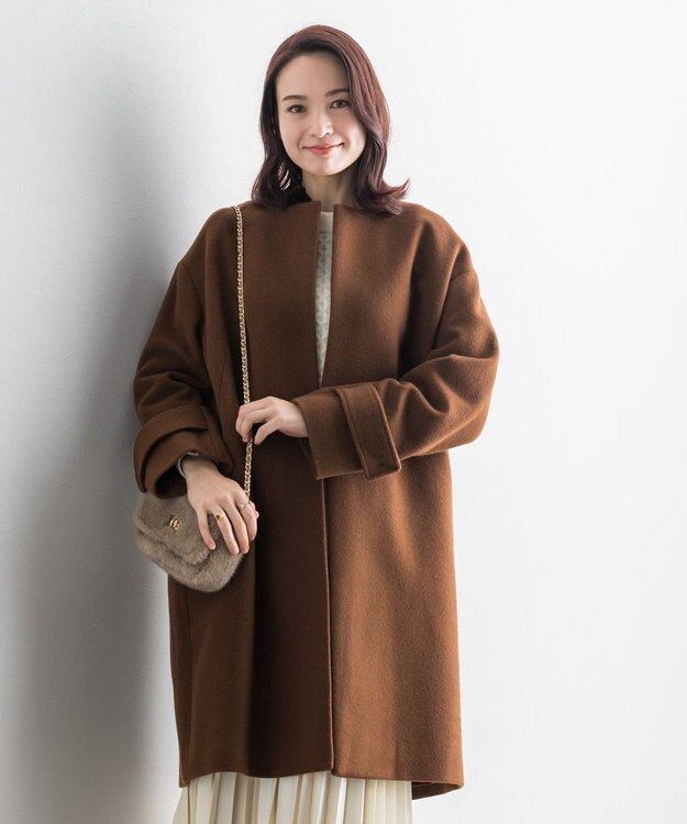 ONWARD Reuse Park 【組曲】コート秋冬 ブラウン