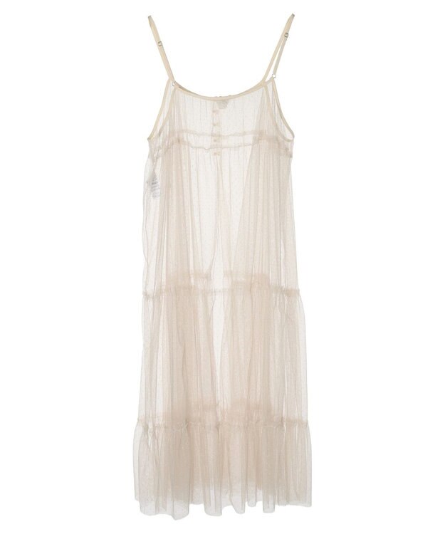 AMERICAN HOLIC チュールキャミワンピース Ivory