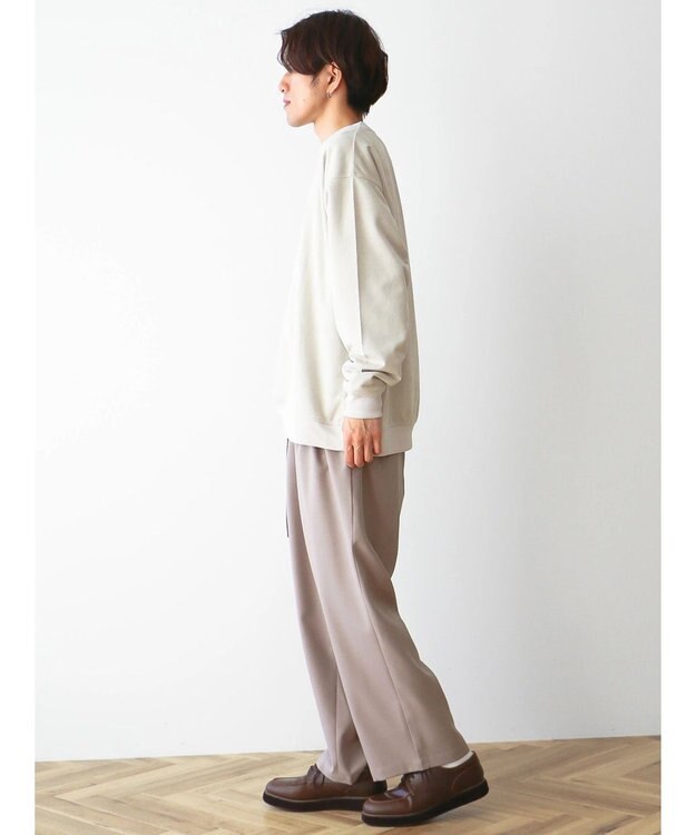 CRAFT STANDARD BOUTIQUE フェイクスエードスウェット Ivory