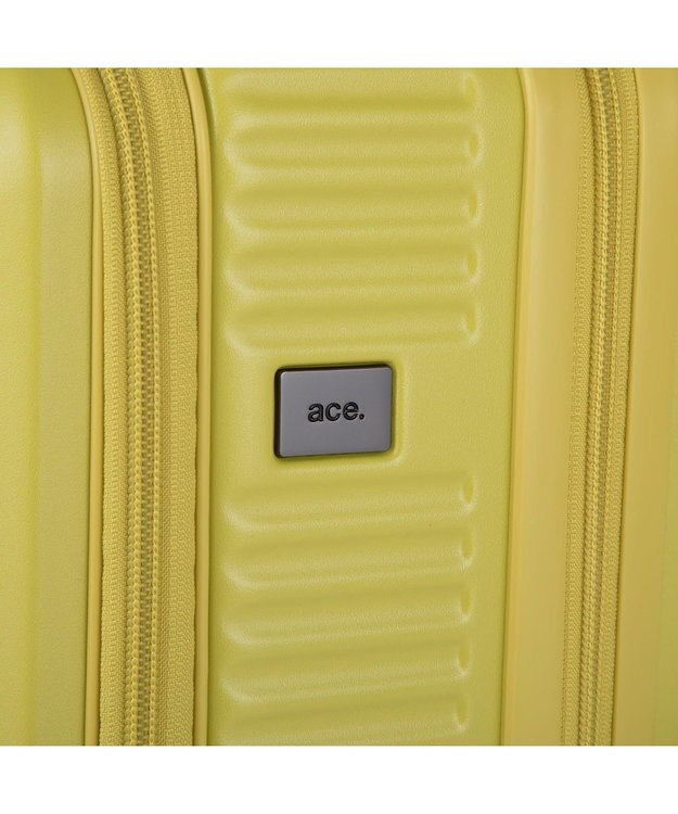 ACE BAGS & LUGGAGE ace. サルートン フロントオープンスーツケース Mサイズ 47～57L 05362 シトラスイエロー