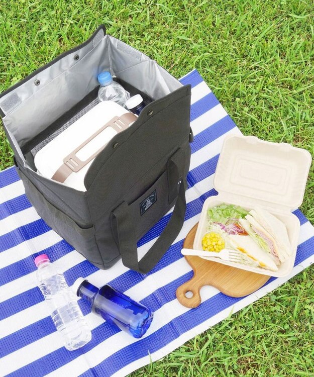 ROOTOTE 6624【簡易保冷】RT.サーモキーパーボックス.ベーシック-C 01：ブラック