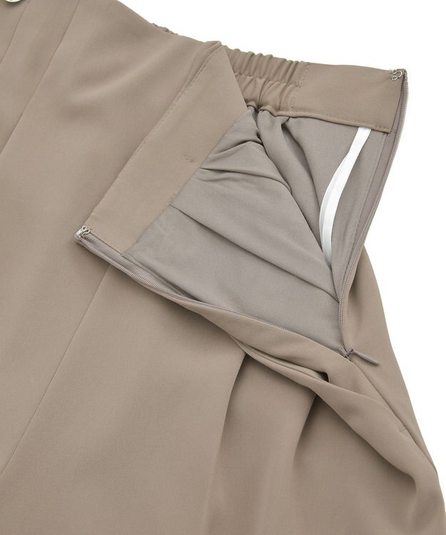 YECCA VECCA 金釦ワイドパンツ Beige