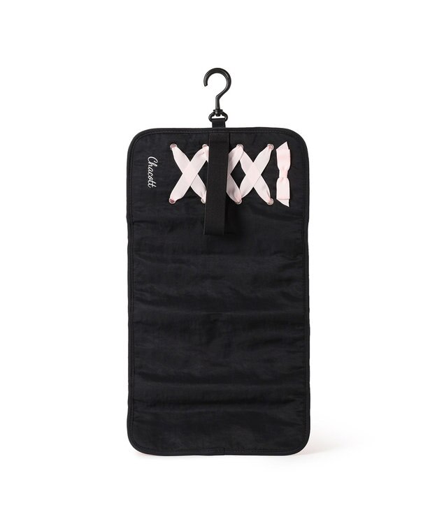 Chacott リボンロールケース ブラック