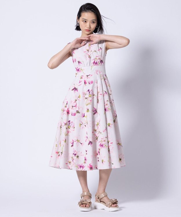 TOCCA 【美人百花掲載】【大人百花コラボ・00サイズあり・洗える・消臭】BLOOMING SPRING TIME ドレス [大人百花コラボ]ピンク系