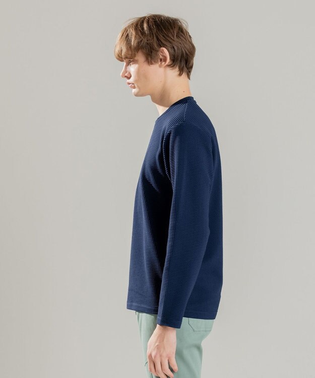 JOSEPH HOMME ライトタックジャージー  長袖カットソー ネイビー系