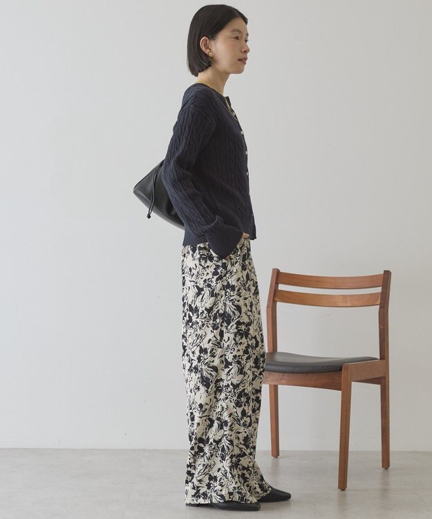 AMERICAN HOLIC 【先行予約】【イージーケア】アソート柄パンツ Black