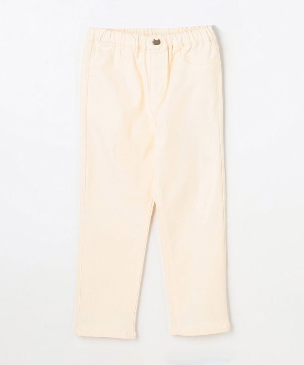 ANY KIDS 【洗濯機可能】ときめきストレッチ ネコパンツ エクリュ