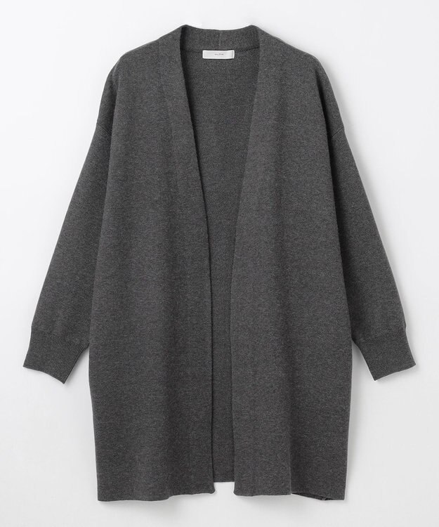 ANY 【洗濯機可】ストレッチコーディガン チャコール