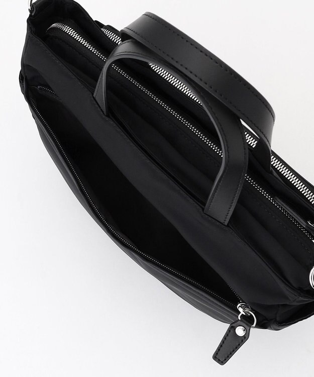 Y'SACCS ポリエステルツイル 2WAYトートバッグ ブラック