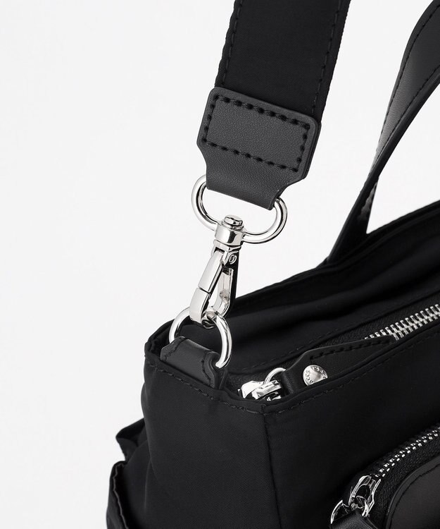 Y'SACCS ポリエステルツイル 2WAYトートバッグ ブラック