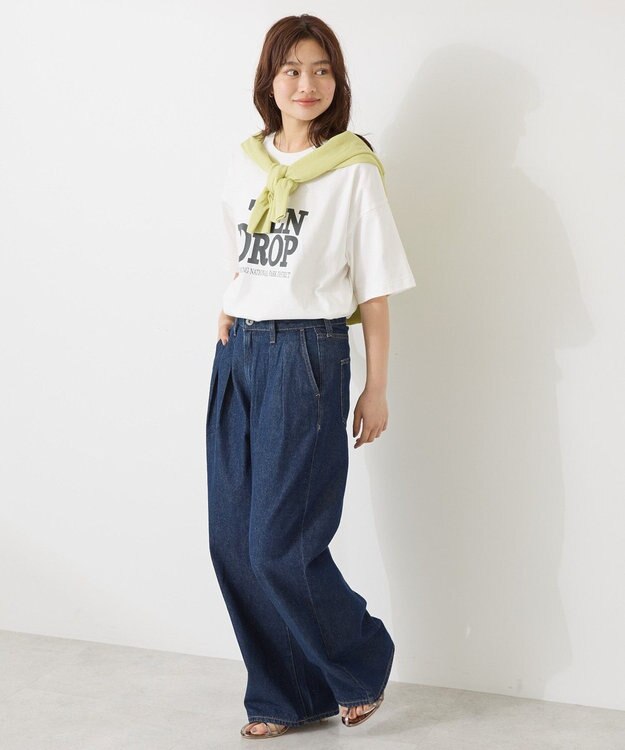 AMERICAN HOLIC TEN DROP Tシャツ Off White