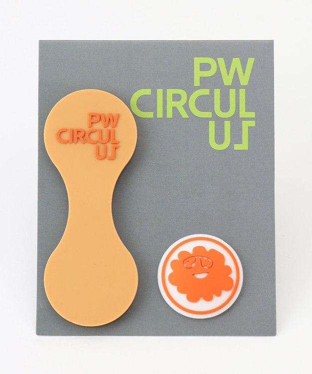 PW CIRCULUS 【UNISEX】ゴルフ モフ マーカー ベージュ系