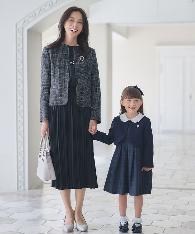 ANY 【2セット】【親子で使える】パールビジューブローチ ライトゴールド