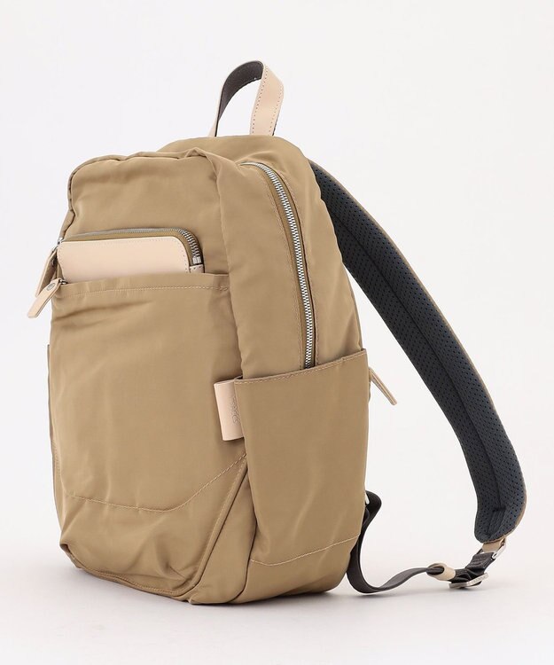 Y'SACCS ポリエステルツイル リュックサック ベージュ