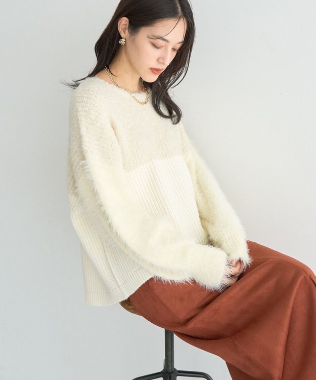 YECCA VECCA ハイウエストフェイクスエードスカート Terracotta