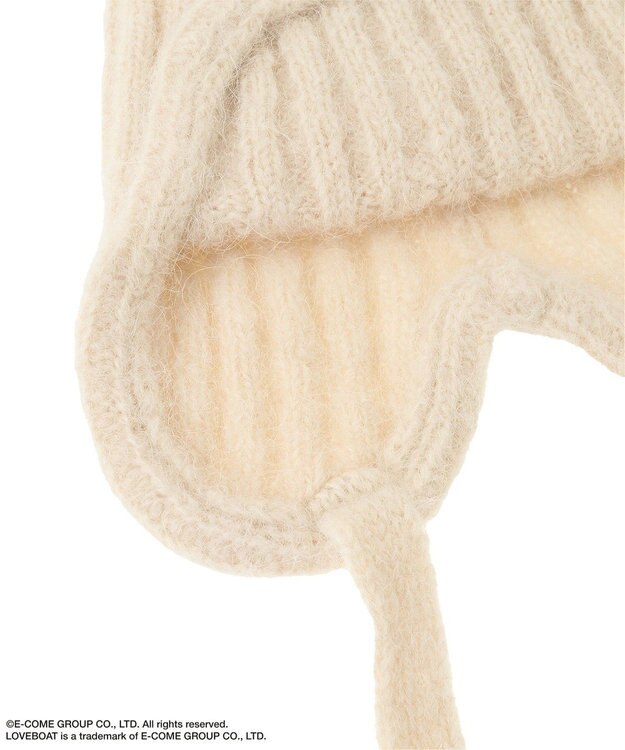 Green Parks ■ＬＯＶＥ　ＢＯＡＴ　イヤーマフニットキャップ Ivory