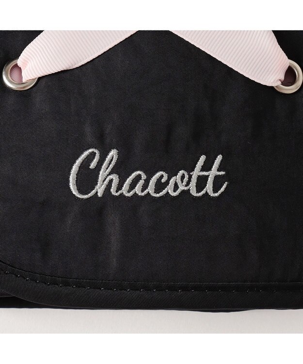 Chacott リボンロールケース ブラック