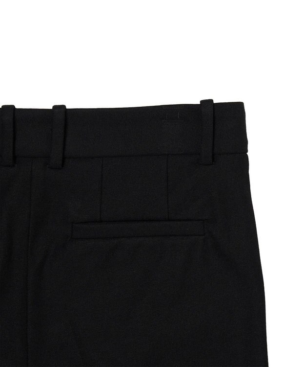 JOSEPH 【FOUNDATIONS】ギャバジンストレッチ スリムストレートトラウザーズ Black
