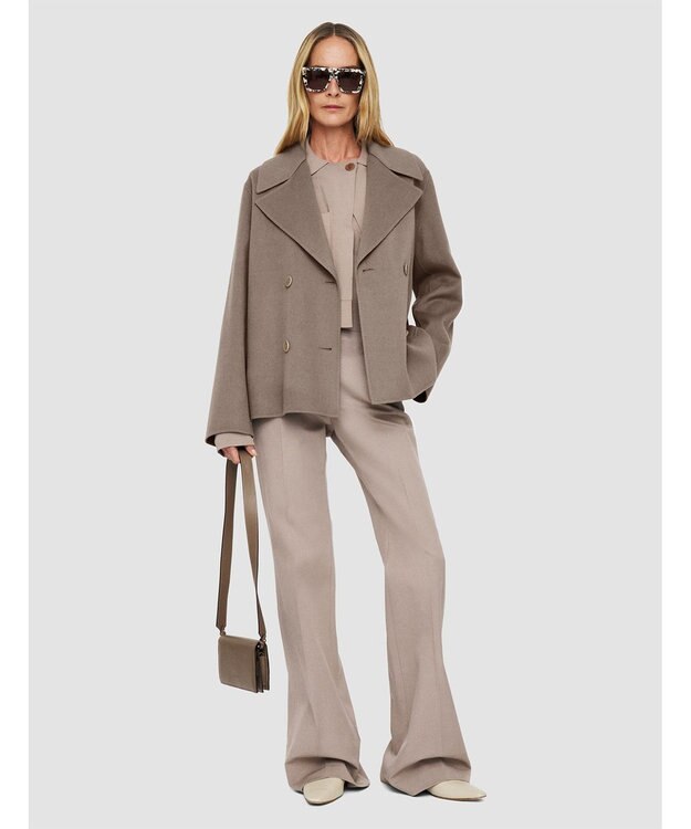 JOSEPH ライトダブルフェイス　ショートコート Escargot