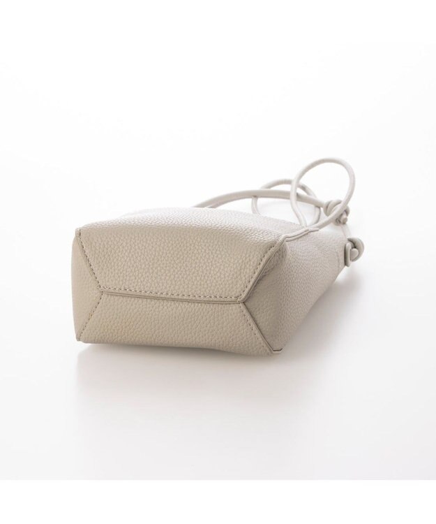 UNBILLION カシュカシュ cachecache / 縦型ミニショルダー ライトグレー