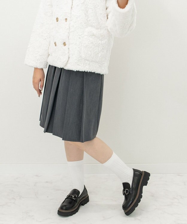 Bridget Birkin 【Bridget Birkin】ダブルステッチビットローファー ブラック