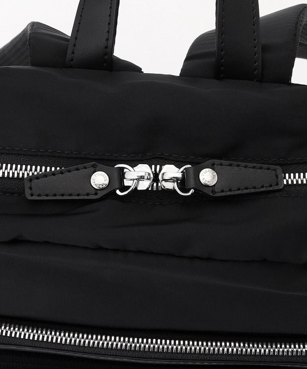 Y'SACCS ポリエステルツイル リュックサック ブラック