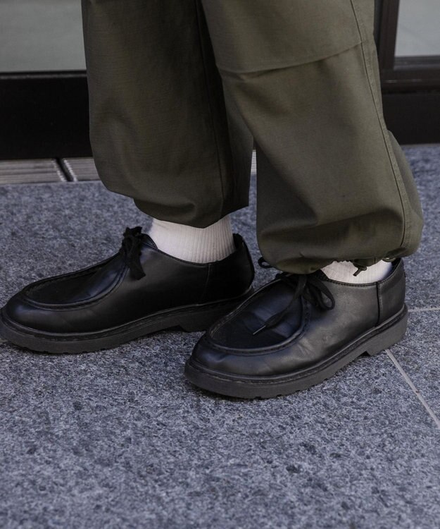 WEGO バックサテンワイドミリタリーパンツ カーキ