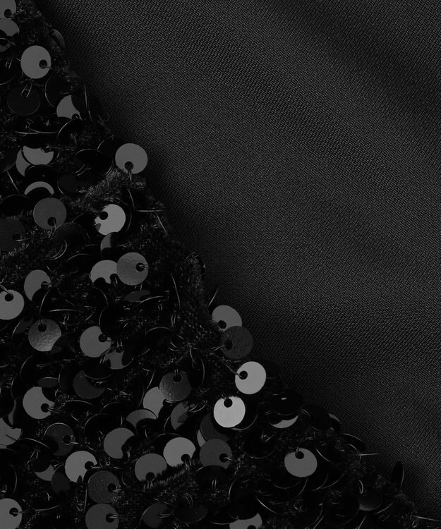 NAVE 【Nave・洗える】スパンコール ビスチェ ブラック系