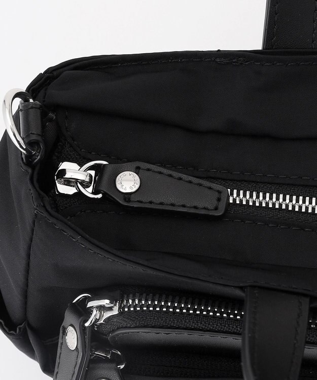 Y'SACCS ポリエステルツイル 2WAYトートバッグ ブラック