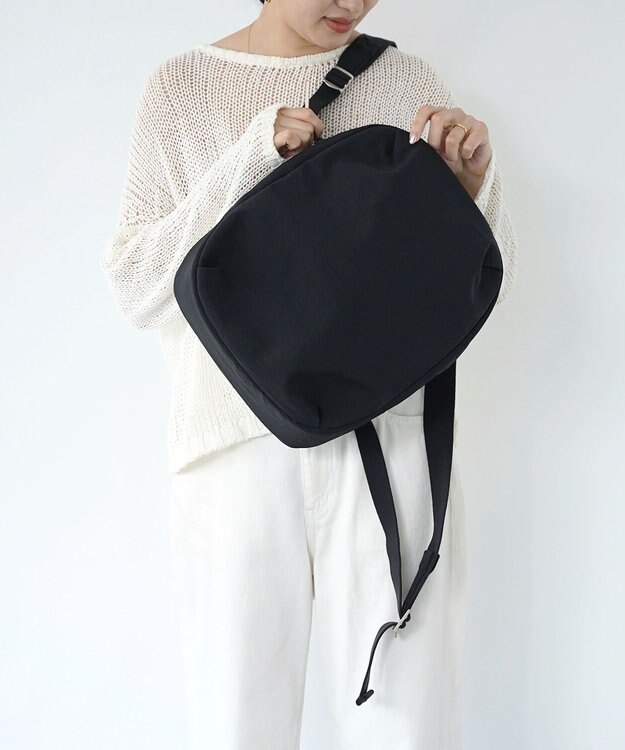 NIZYU KANO FUKUI SIWA ナイロンリュック Sサイズ ブラック