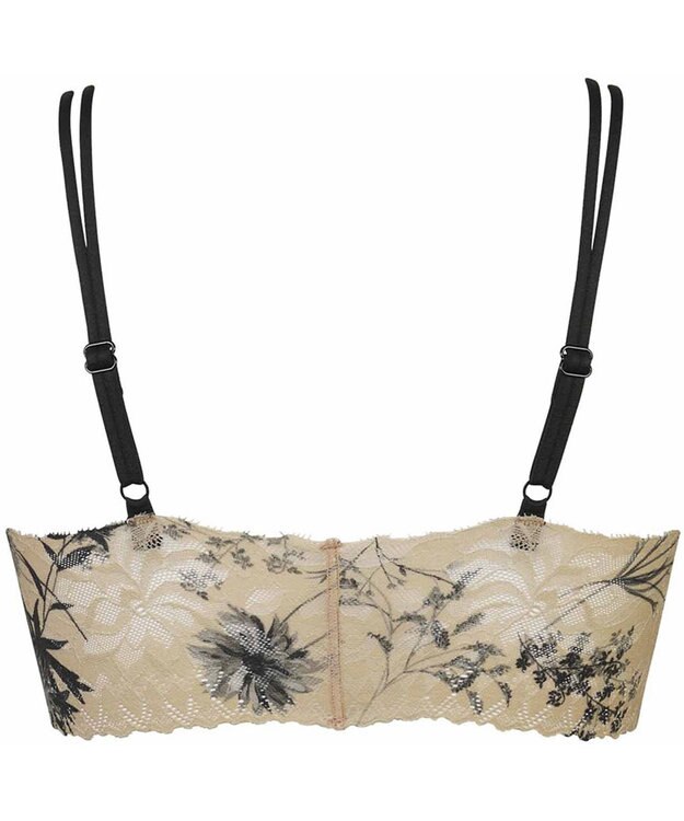 WACOAL 【GOCOCi ゴコチ】 ブラレット アウターにひびきにくい 肌あたりのやさしいレース ワイヤレス ブラジャー ノンワイヤーブラ レディース CGG297 /ワコール ベージュ