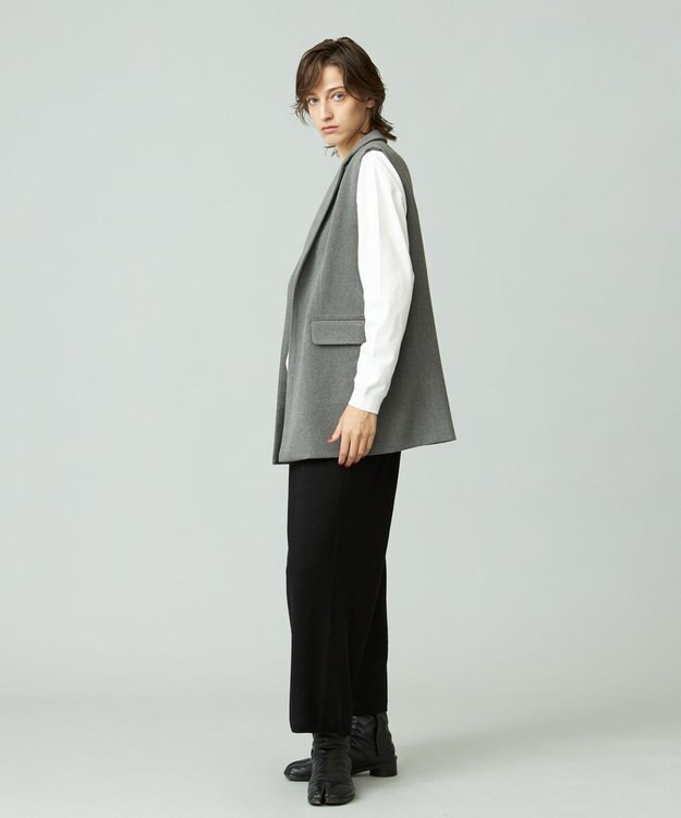 J.PRESS YORK STREET 【WOMEN】ジャケット ジレ グレー系