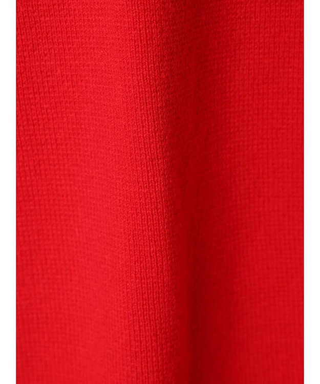 CRAFT STANDARD BOUTIQUE ＶネックＢＩＧシルエットカーディガン Red