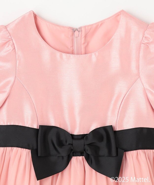 ANY KIDS 【Barbie(TM)】ドーリードレス風ワンピース ピンク