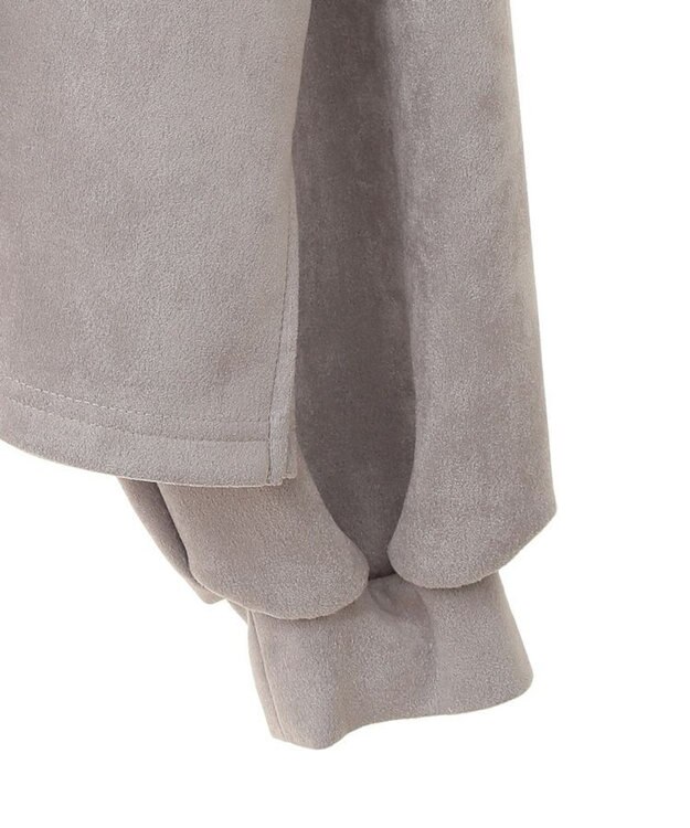 Green Parks ・ＳＵＧＡＲ　ＳＰＯＯＮ　スエードポンチプルオーバ Gray