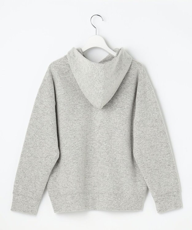 自由区 L ウールブークレ フーディー グレー