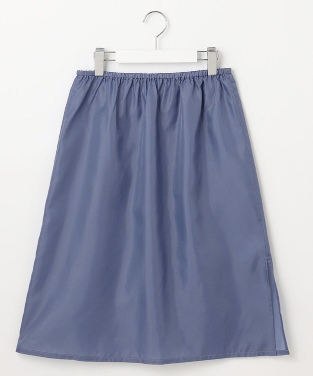 Feroux 【洗える】パールボタンストライプ シャツワンピース ネイビー系1