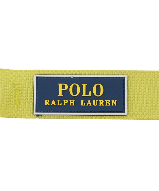 MOONBAT POLO RALPH LAUREN(ポロ ラルフローレン)カラビナ付き ストラップベルト 無地 撥水加工 レモンイエロー