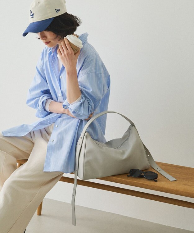 russet トライアングルショルダーバッグ(CE-1675) L.Gray