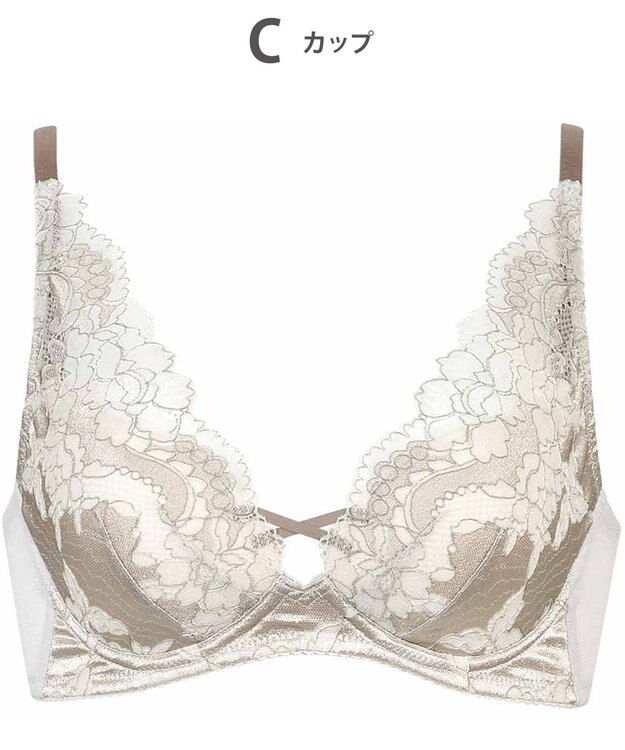 WACOAL 【重力ケアブラ】 ノンワイヤーブラ バストを重力から守る まる胸をキープ ラクなつけごこち Gカップまで対応 大きいサイズ レディース BXB194 /ワコール ブラウン